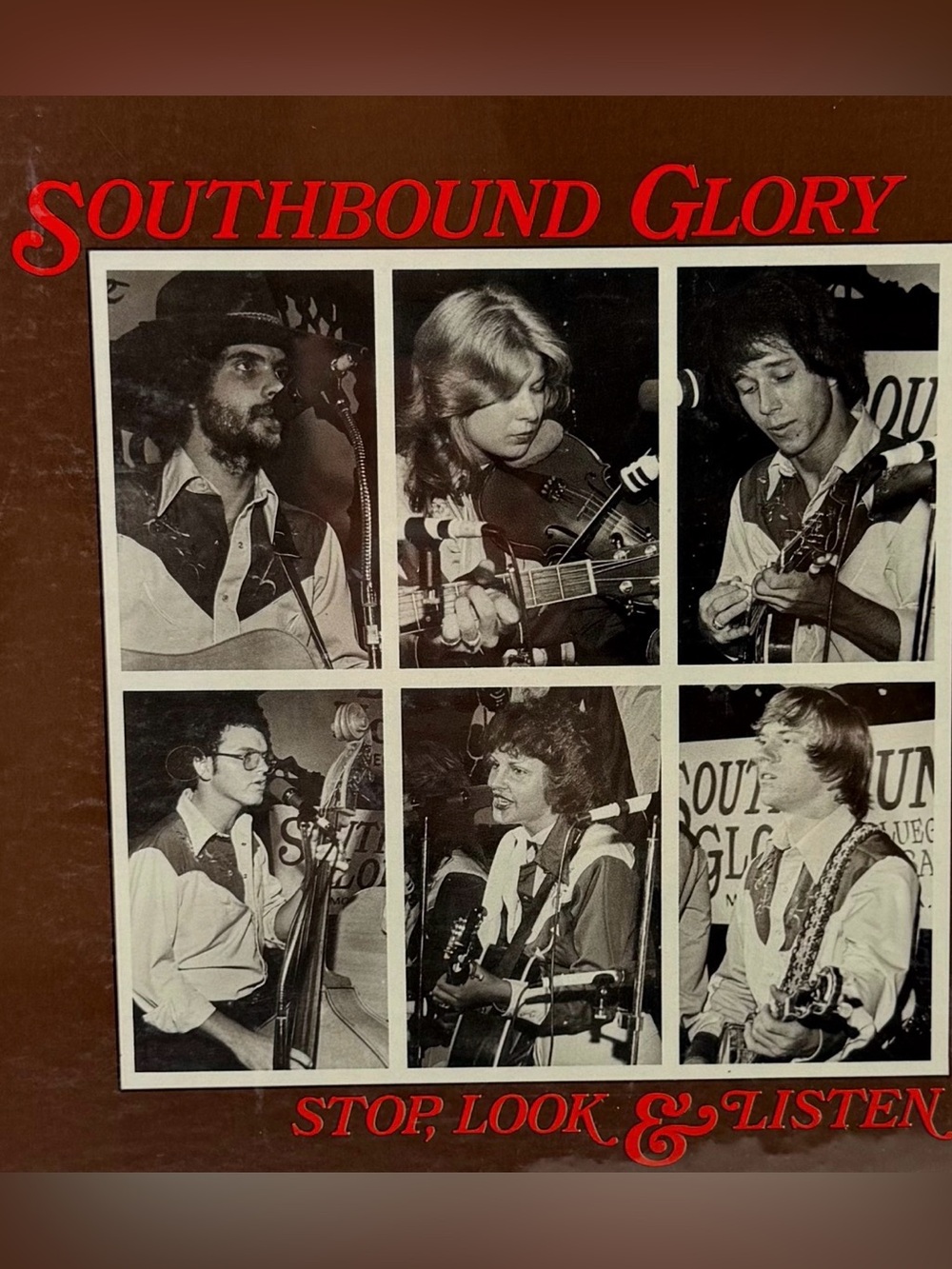 Southbound Glory Stop Look & Listen 1979 Bluegrass Vinyl LP Sealed Alabama *Read